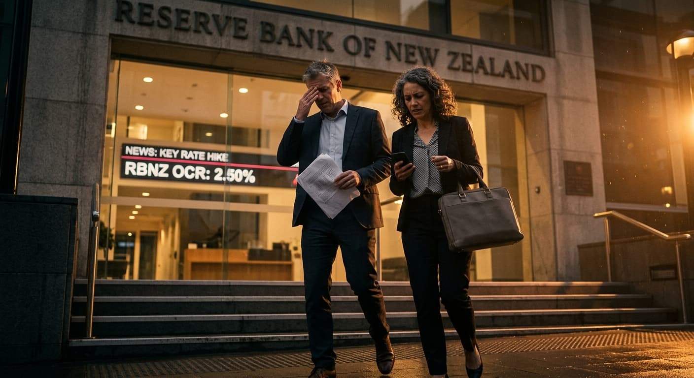RBNZ Hikes to 2.5%: Kiwi Rate Turn Reshapes