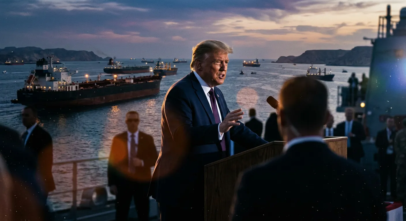 Trump's Hormuz Toll Reversal Masks a Bigger