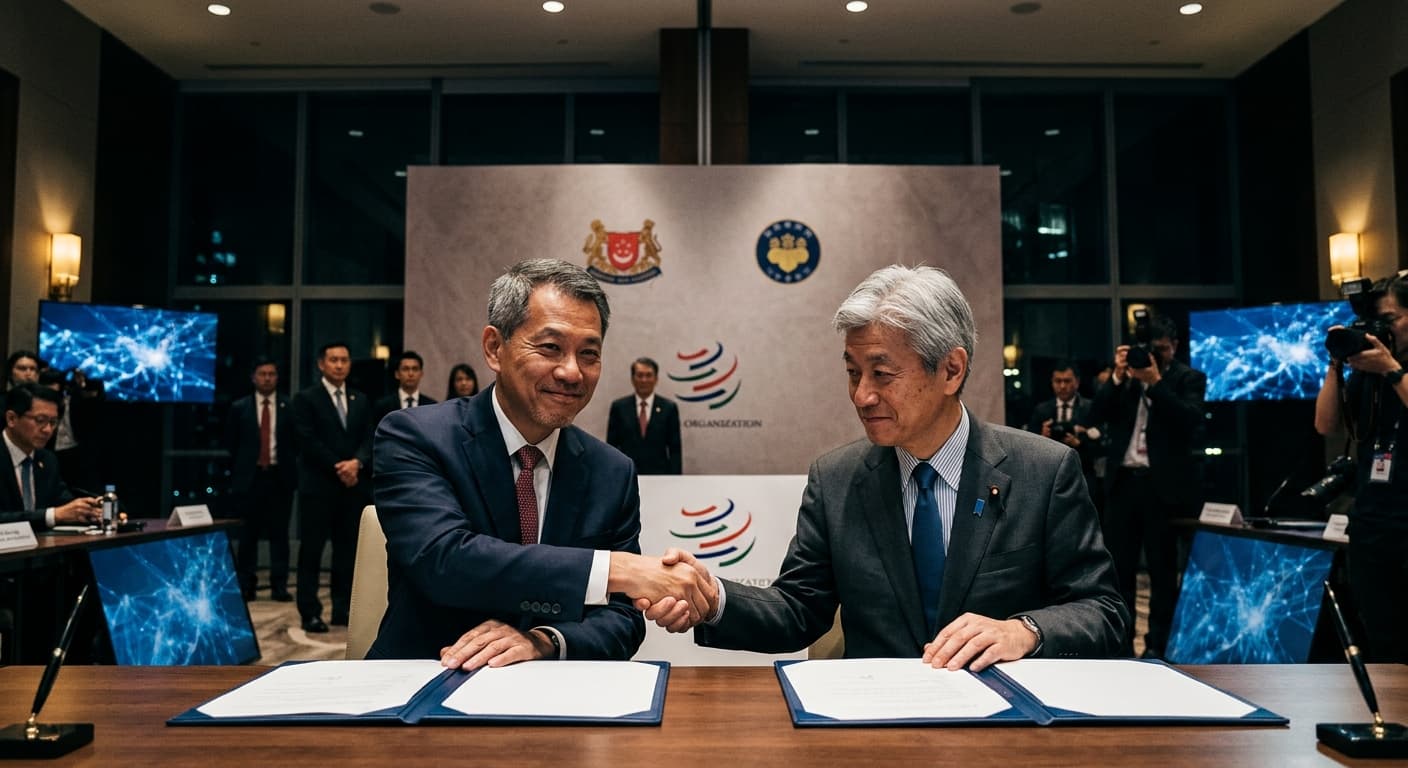 Singapore, Japan Build a Digital Bloc