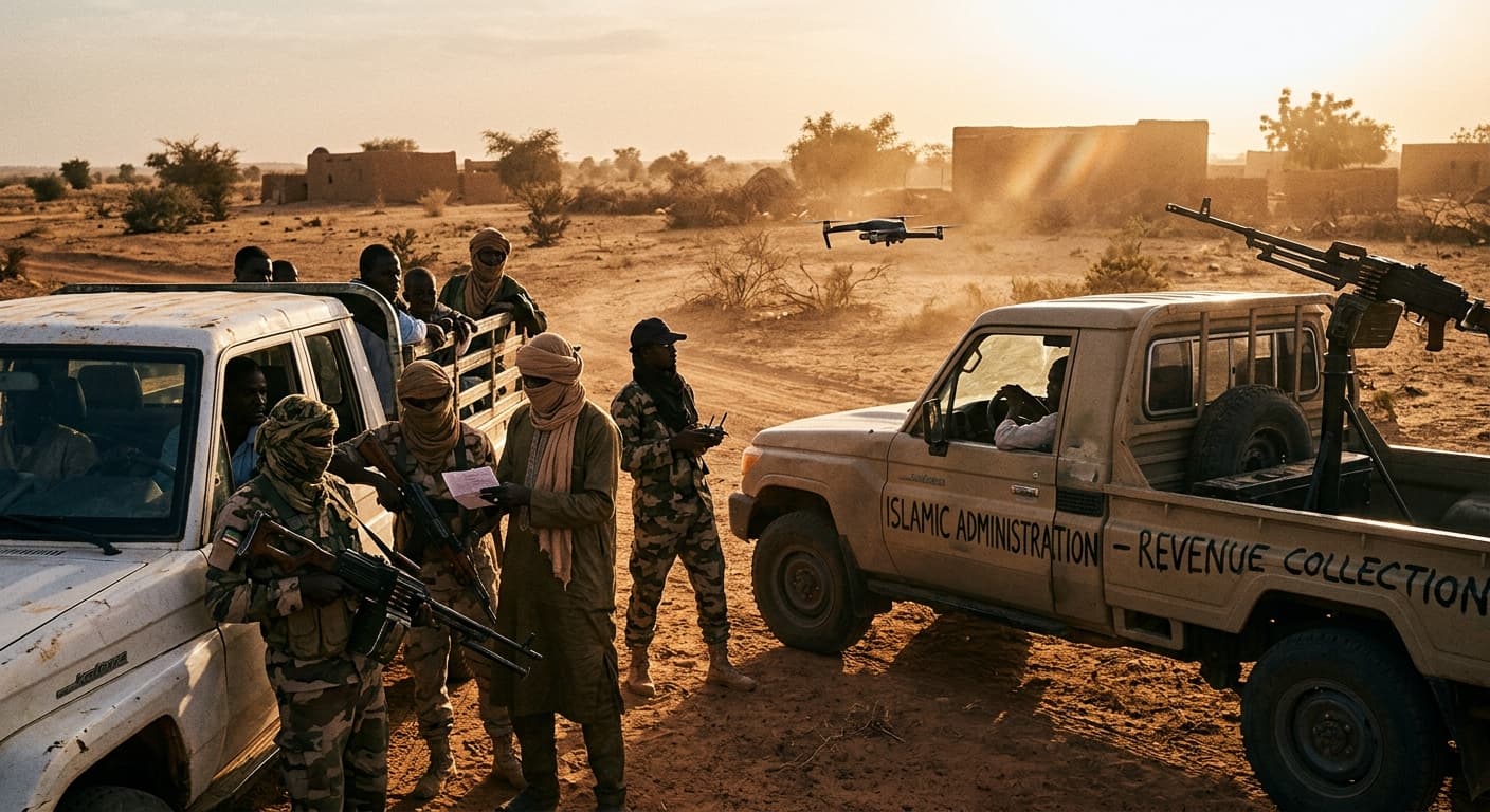Sahel Jihadists Now Govern, Tax and Drone-St