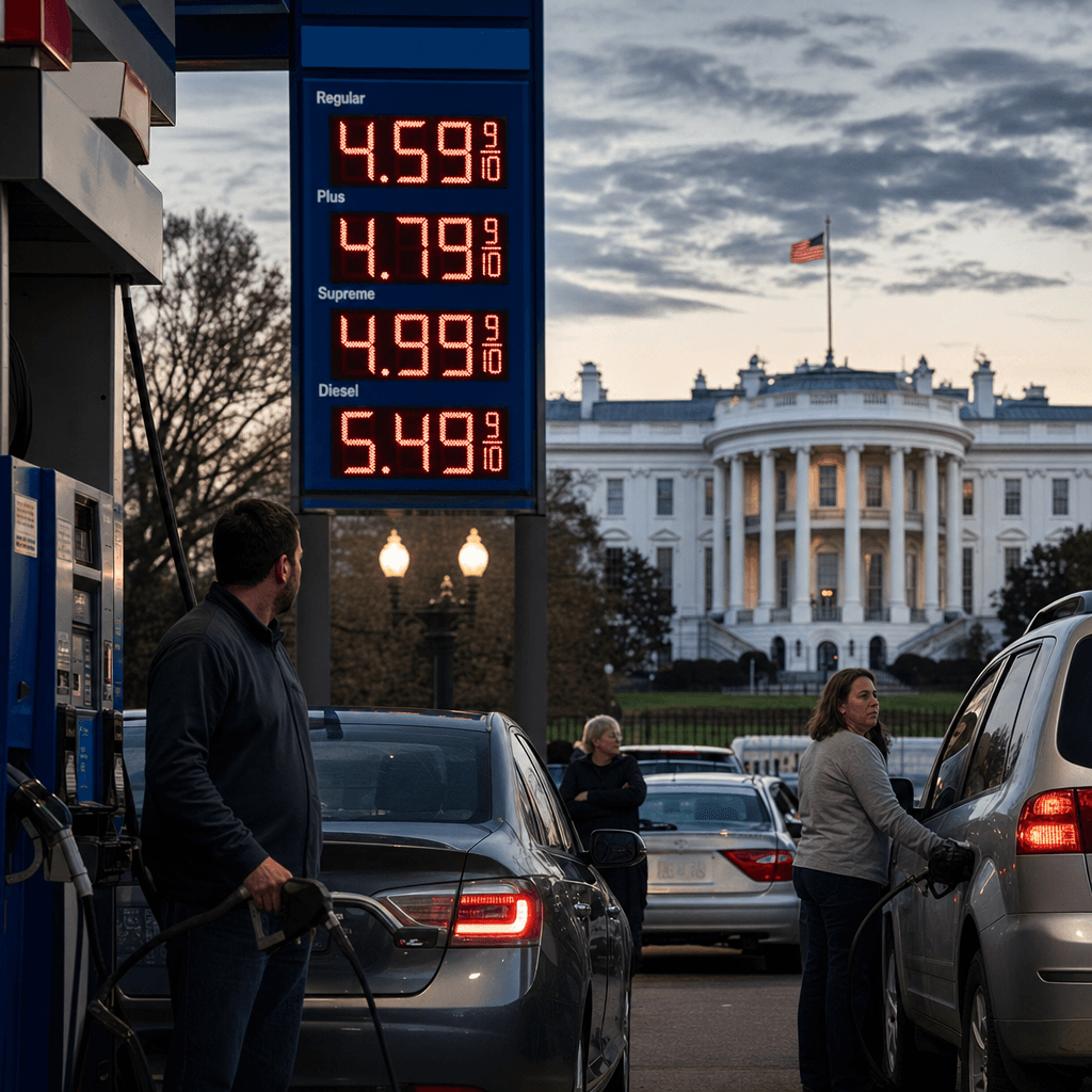 Trump Considers Gas Tax Suspension Amid Price