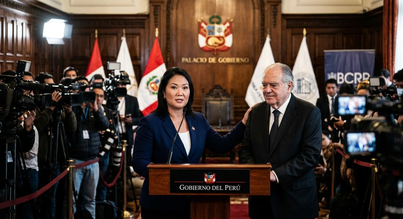 Keiko Fujimori Retains Julio Velarde at BCRP