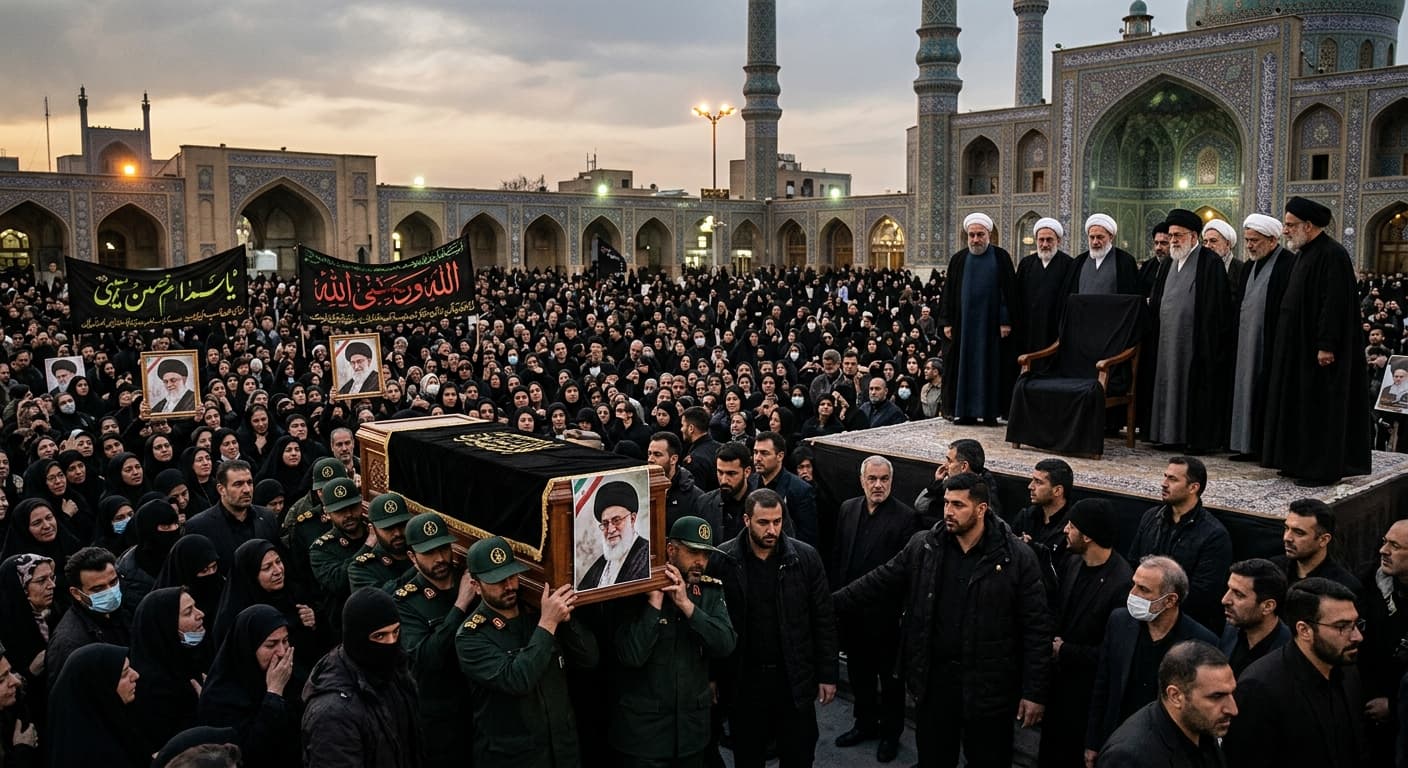 Khamenei's Funeral Highlights Iran's Crisis