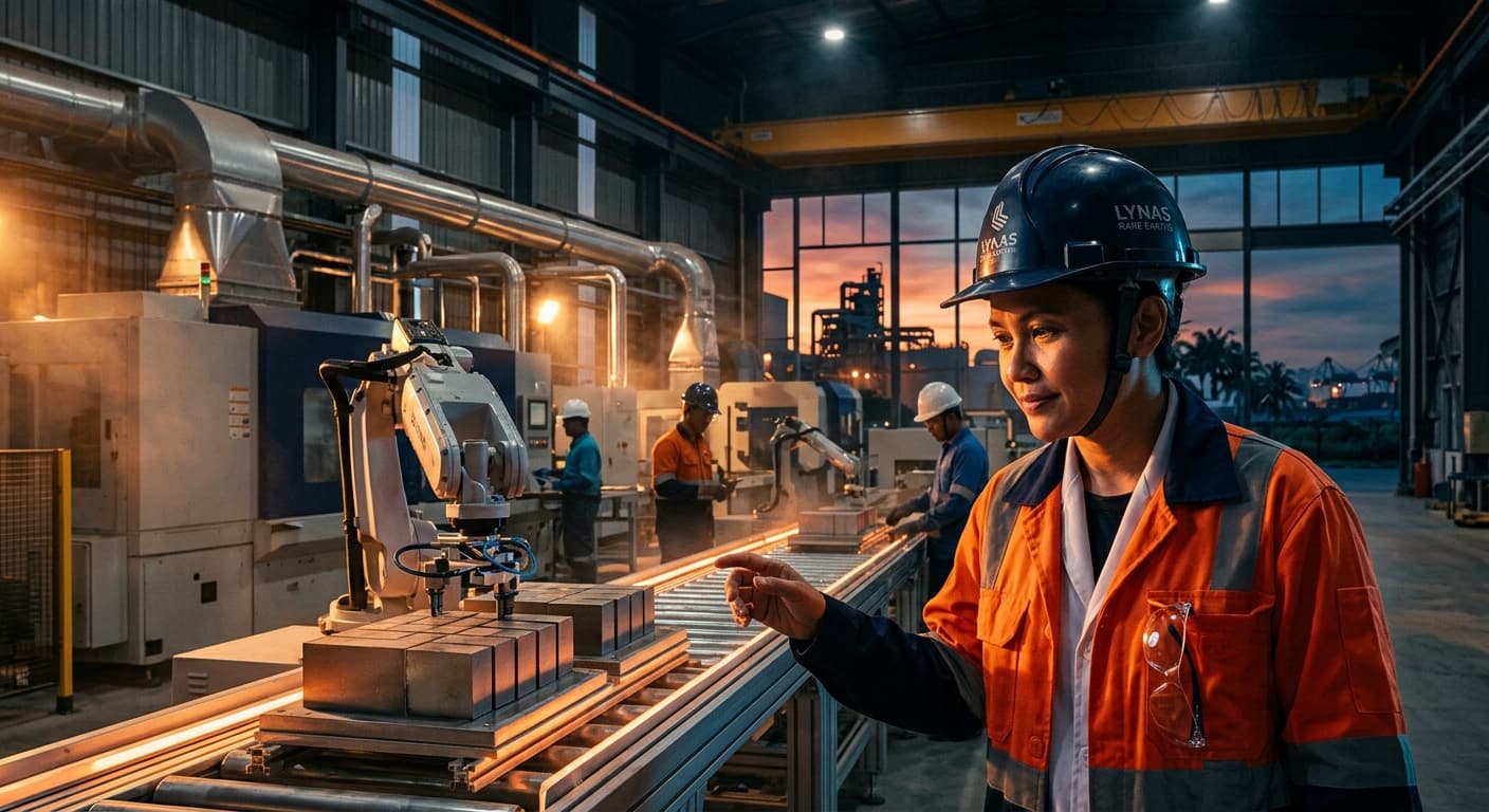 Lynas Invests $50M in Malaysia Magnet Plant