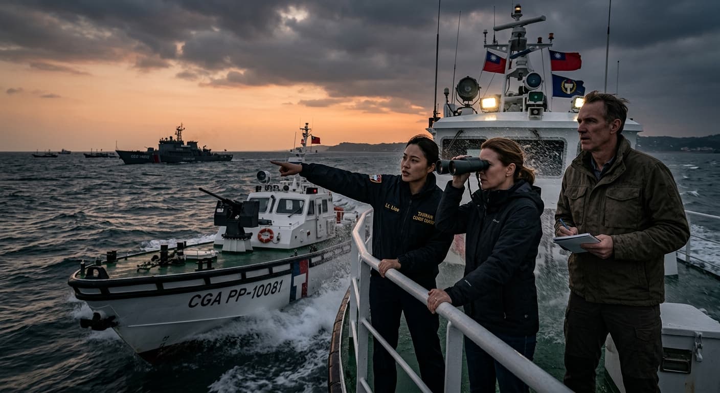 Taiwan Turns Coast Guard Into Diplomatic