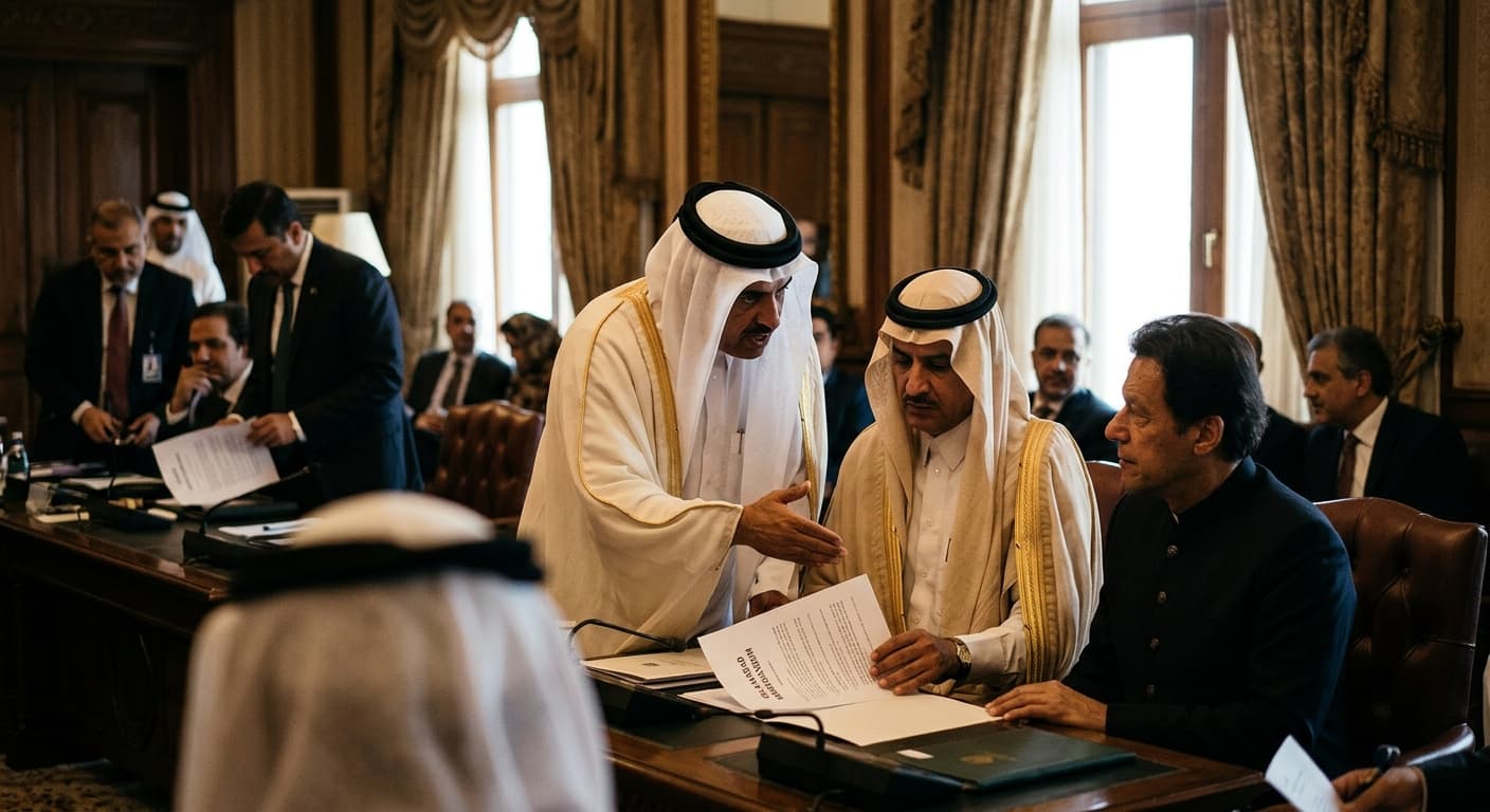 Qatar and Saudi Arabia's Diplomatic Push