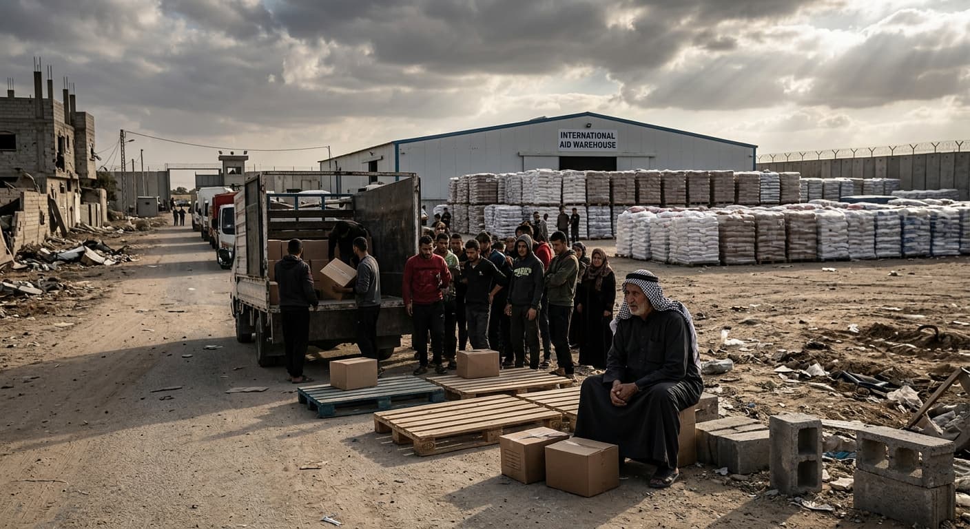 Gaza Aid Declines Despite $17 Billion Pledge
