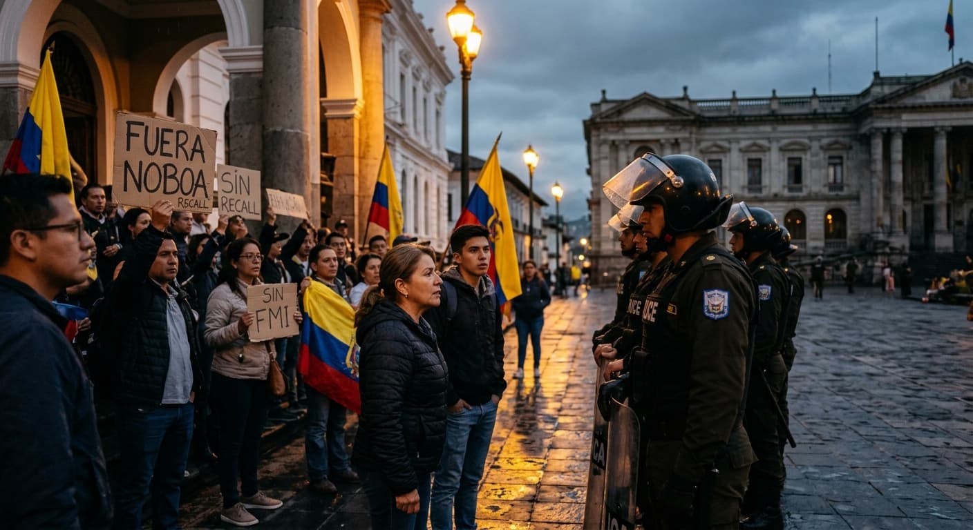 Ecuador's Noboa Recall Effort and IMF Program