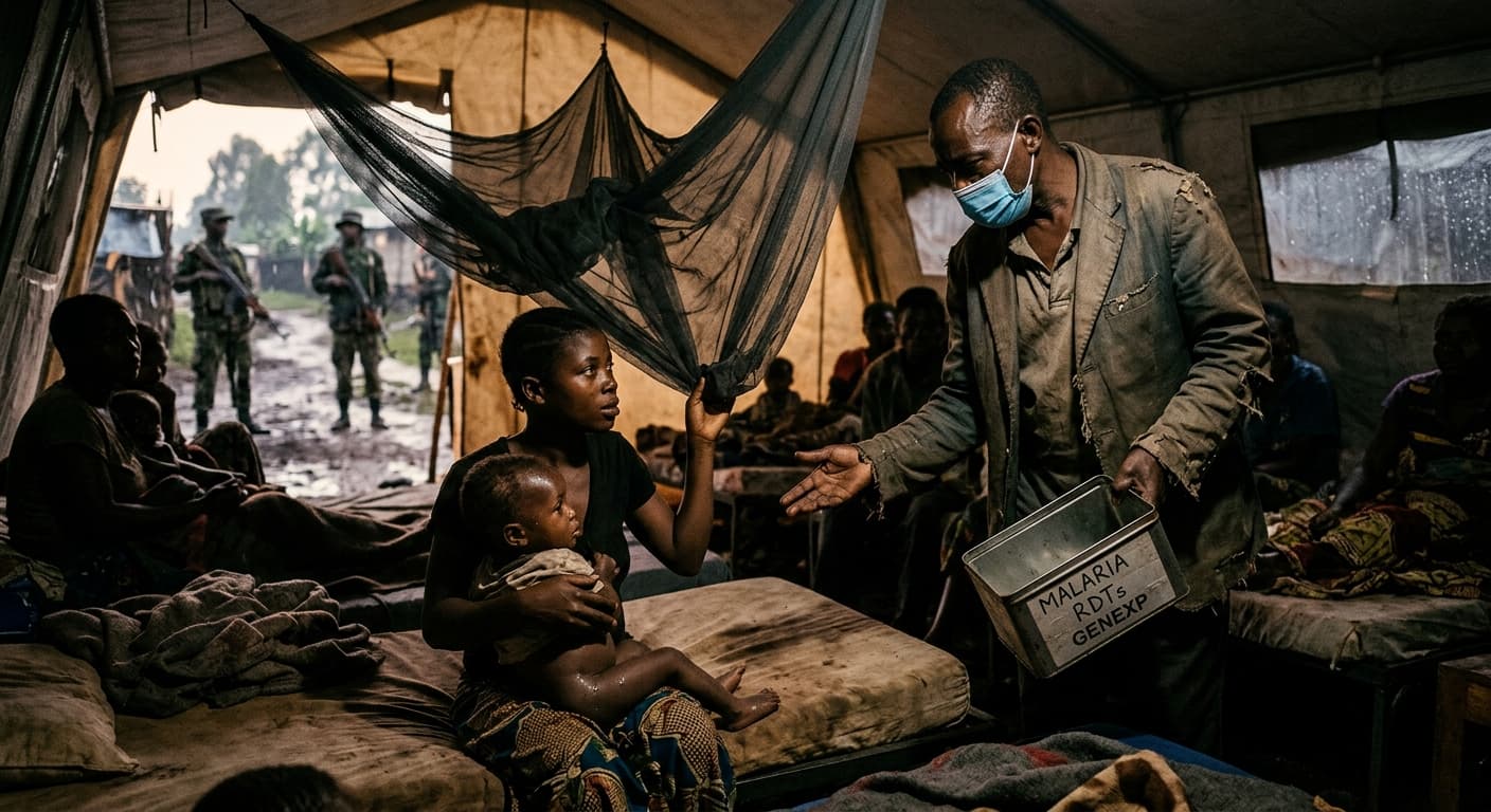 Malaria Funding Gap Becomes War Tool in Congo