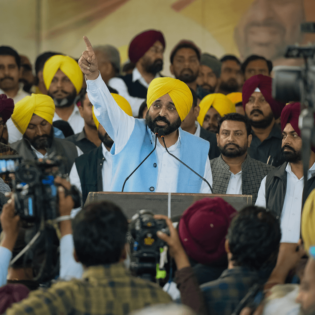 Bhagwant Mann Launches Punjab Campaign Summit