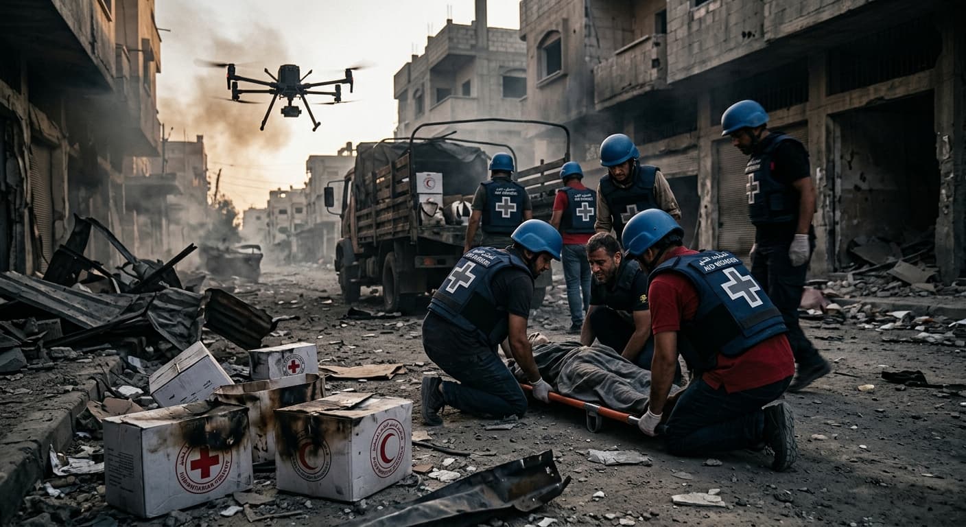 Drone Warfare Killing Aid Workers at Unprec