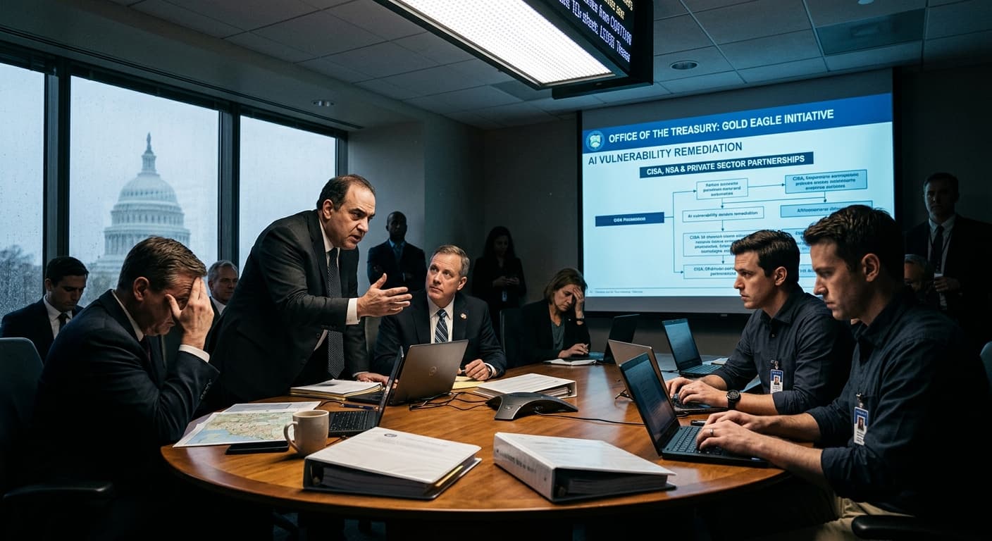 Gold Eagle: Treasury's AI Cyber Play
