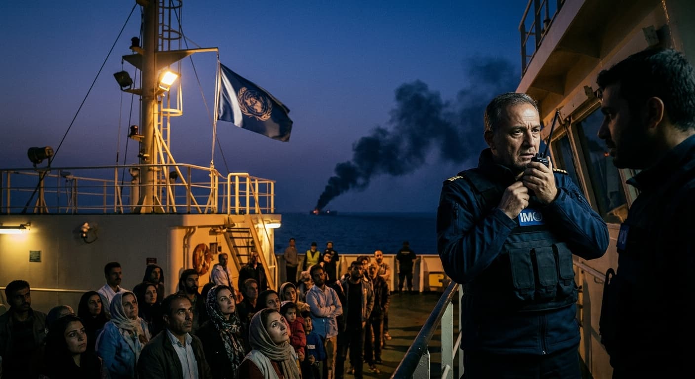 IMO Halts Hormuz Evacuation After Attack