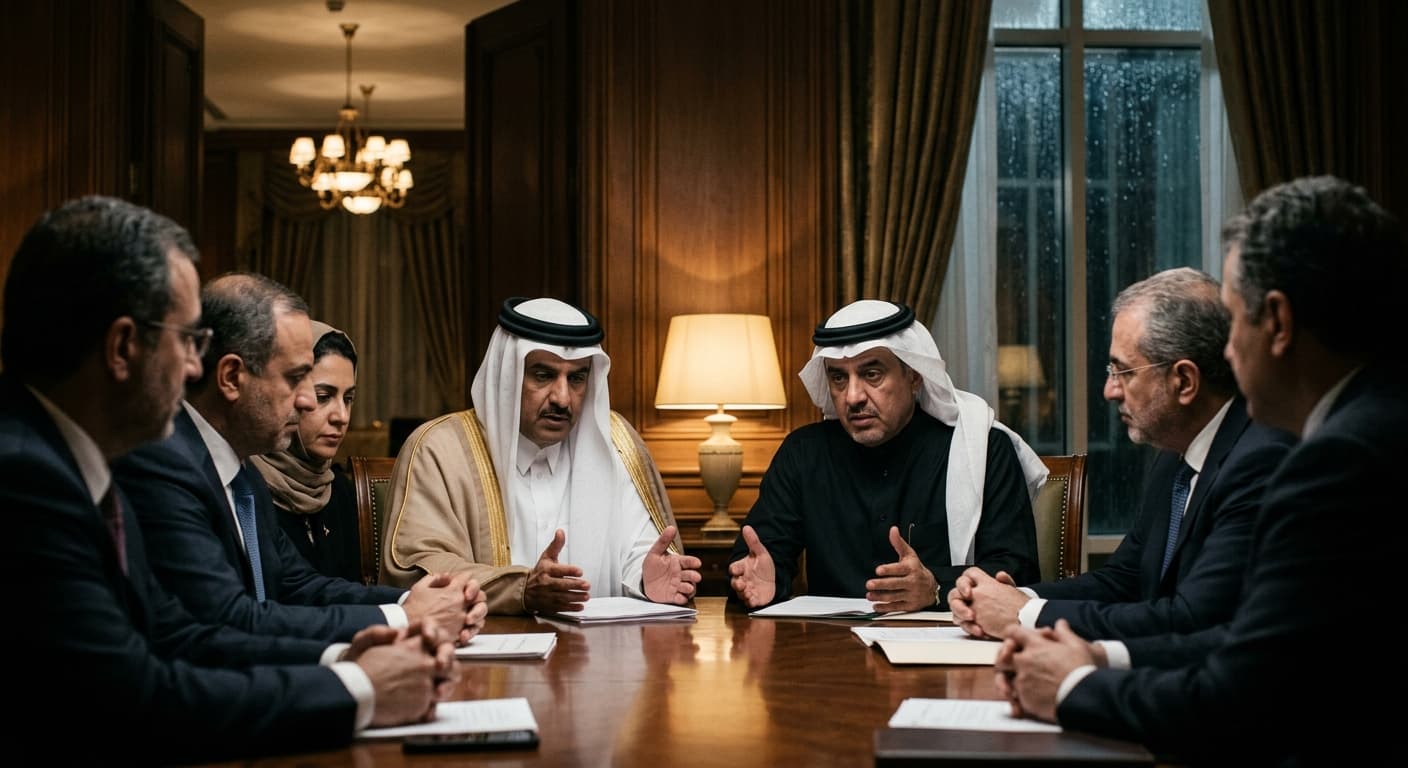 Qatar and Saudi Arabia's Diplomatic Push
