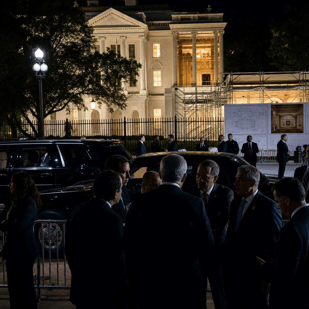 GOP Links $1B Security to Trump Ballroom Plan