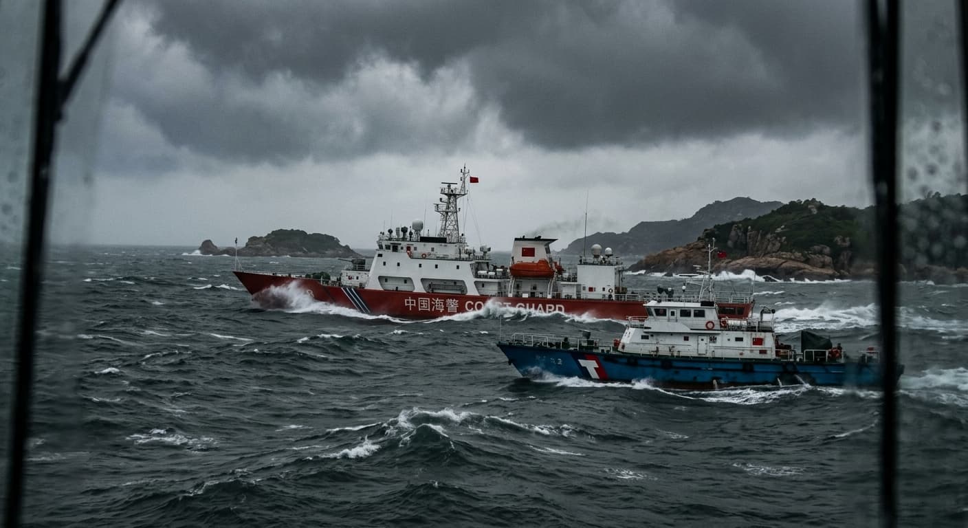China's Kinmen Incursion Amid Typhoon Bavi