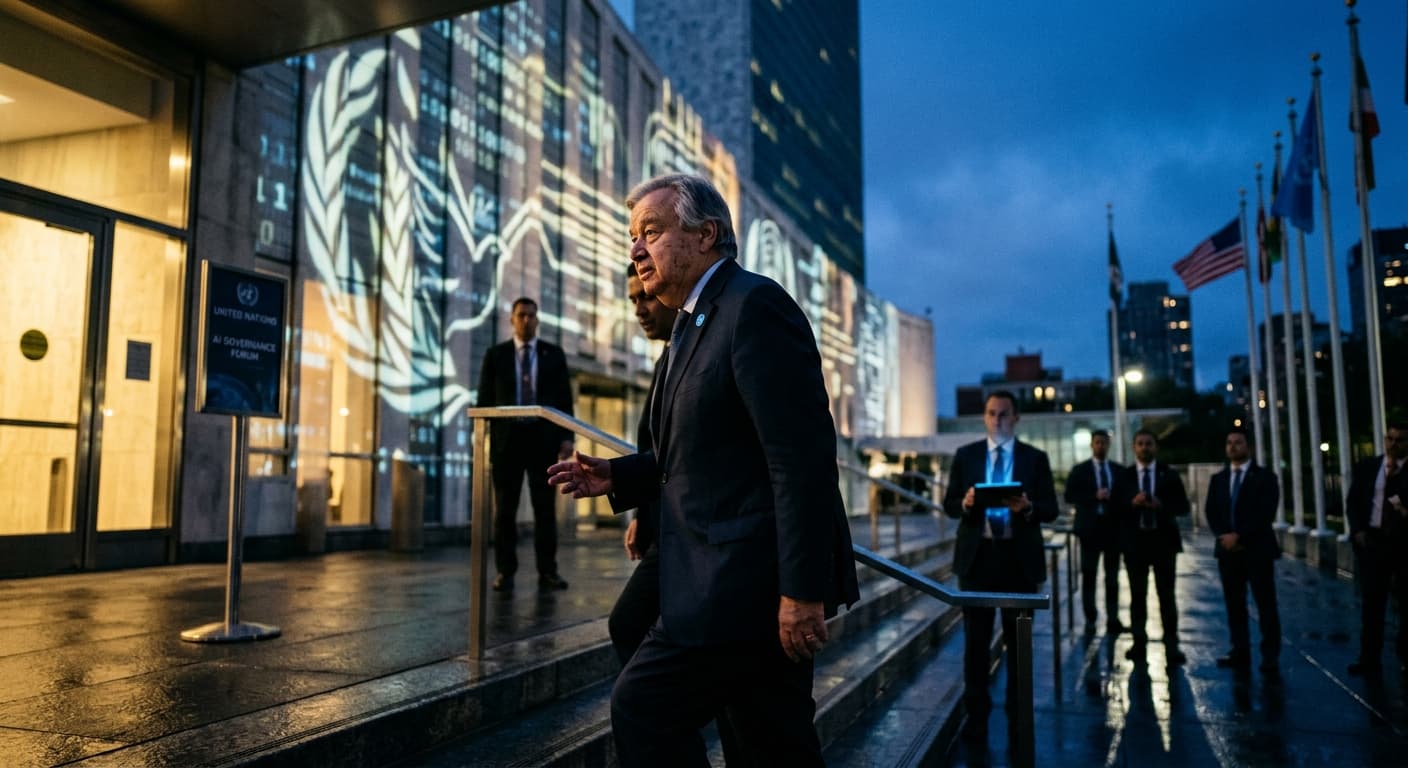 Guterres' AI Governance Push Reframes US-Tech