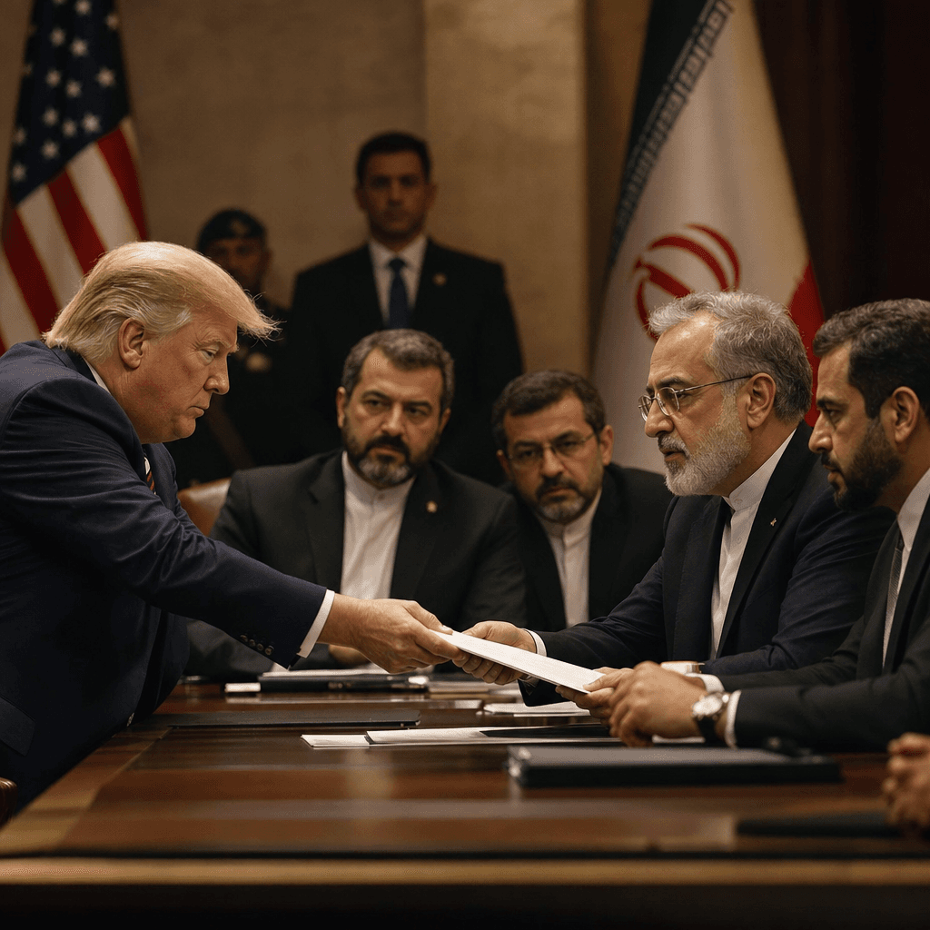 Trump Pushes Iran for Nuclear Deal Negotiati