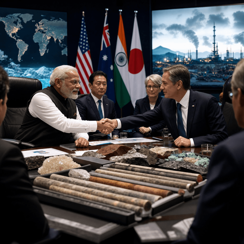 Quad’s Mineral Pivot Gives India New Leverage