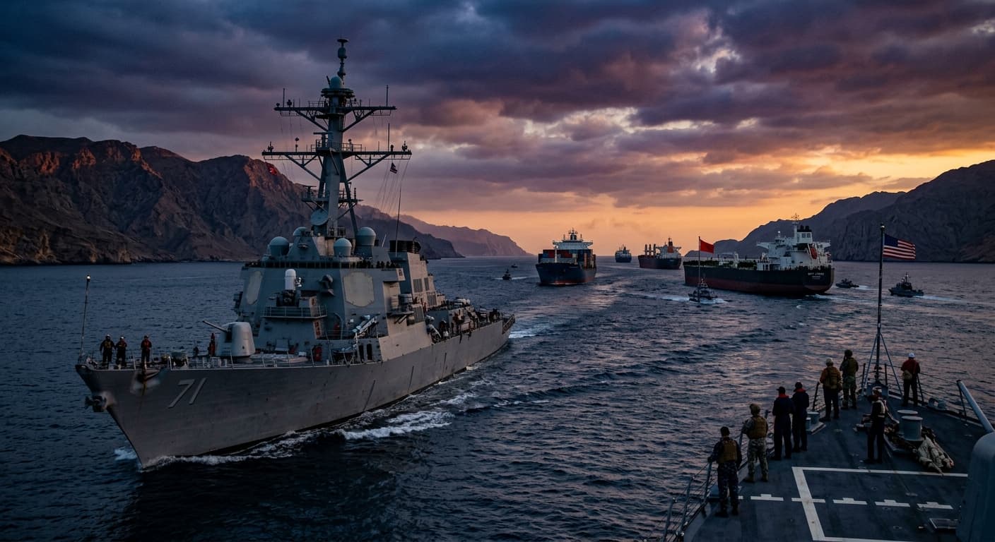 US Reinstates Iran Blockade, Splits Hormuz
