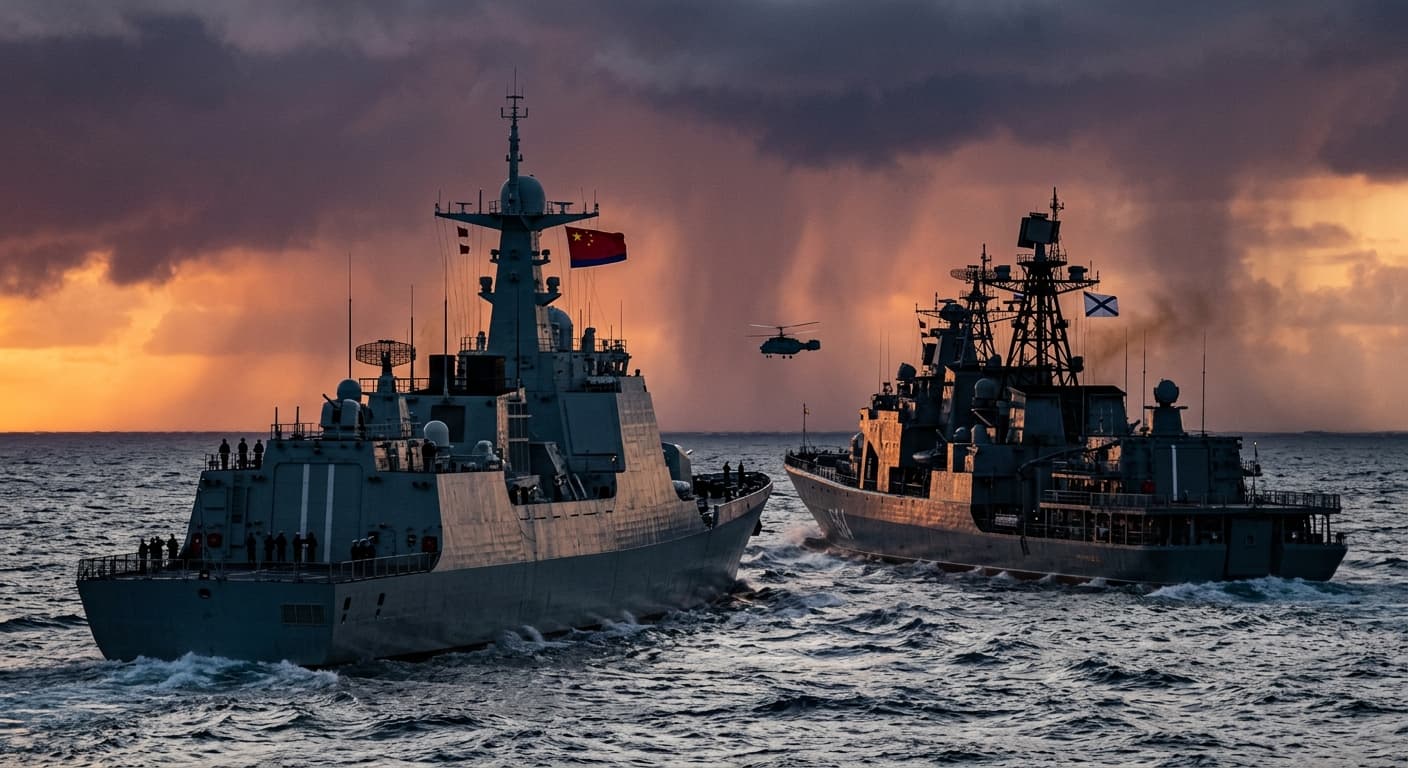 China-Russia Joint Sea-2026 Drill Signals
