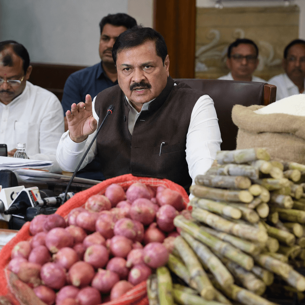 Fadnavis Seeks Sugar and Onion Relief