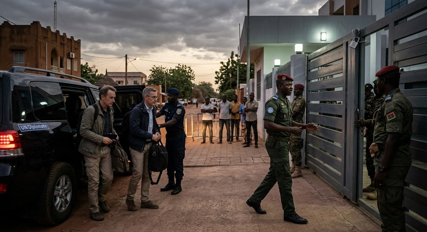 Burkina Faso Expels EU Diplomats, Seals Monit