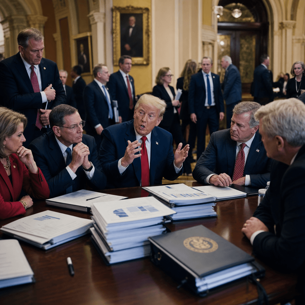 Trump Fund Divides GOP Ahead of Recess