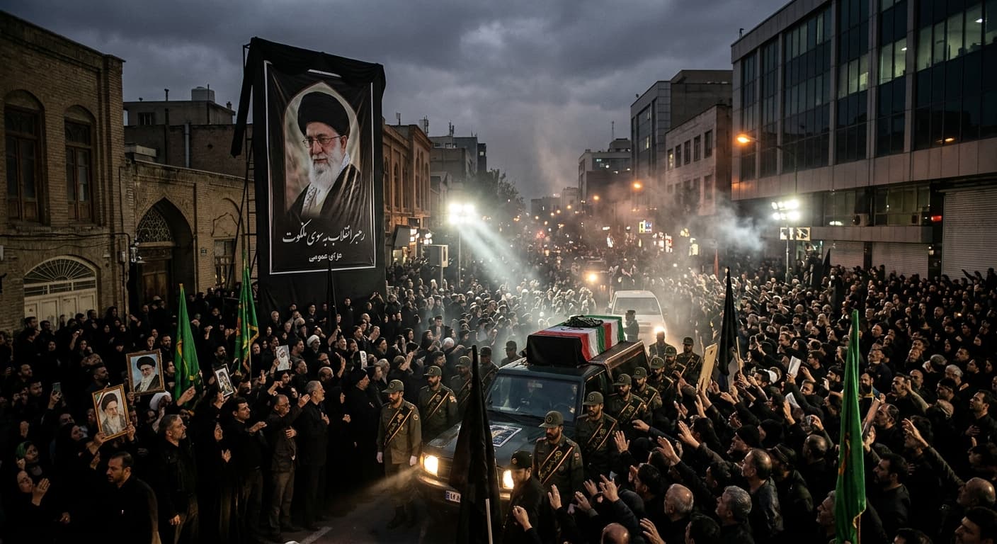 Khamenei Funeral Locks In Iran's Hormuz Barg