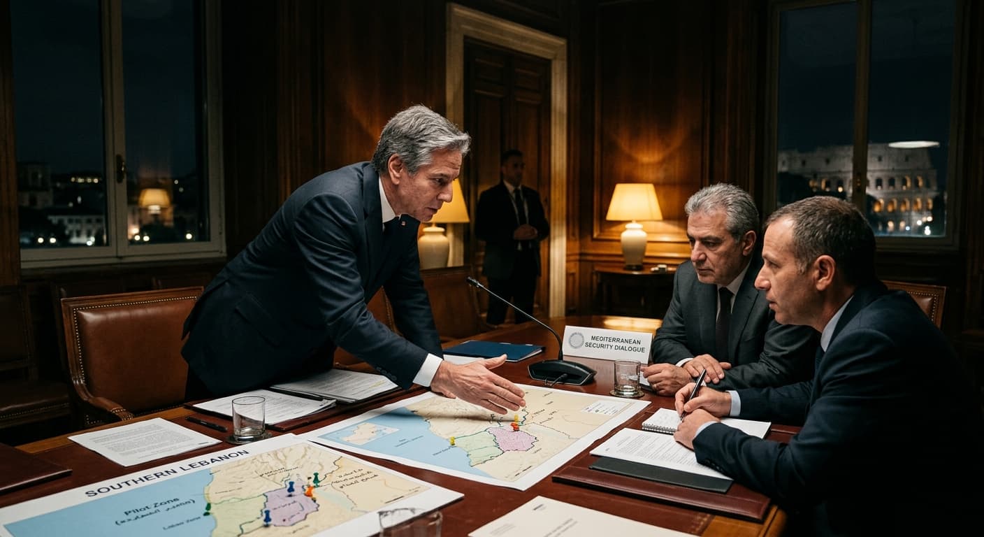 Rome Talks Advance Lebanon Pilot Zones