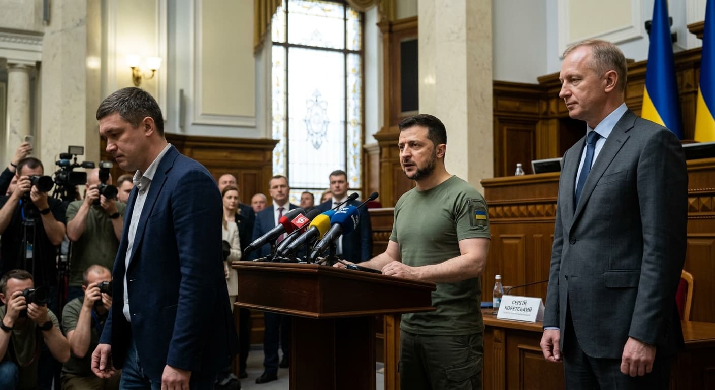 Koretsky Named Ukraine PM as Zelensky Ousts
