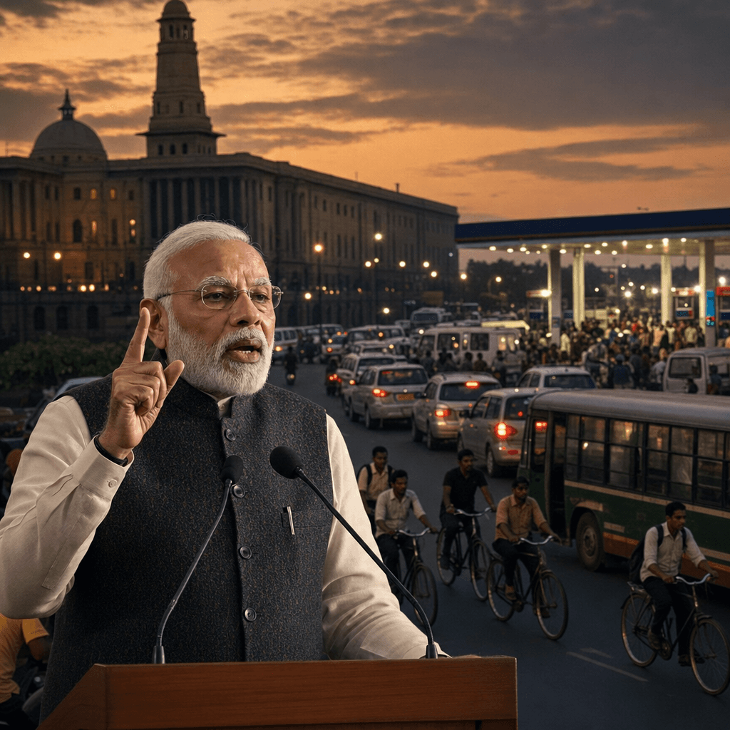 Modi's Fuel Appeal