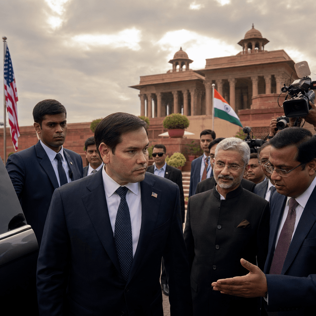 Rubio’s India Visit Tests a Fragile Reset