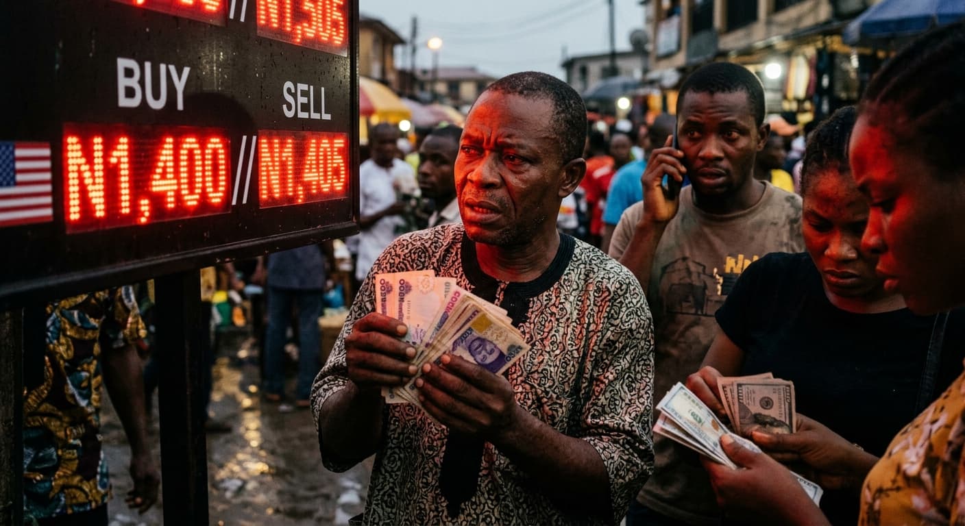 Naira Weakens to N1,400/$ Amid FX Reform