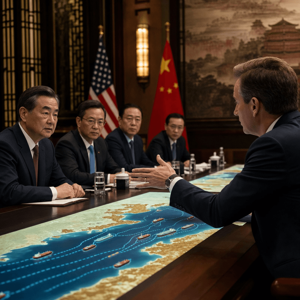 US Pressures China on Hormuz Crisis Ahead of