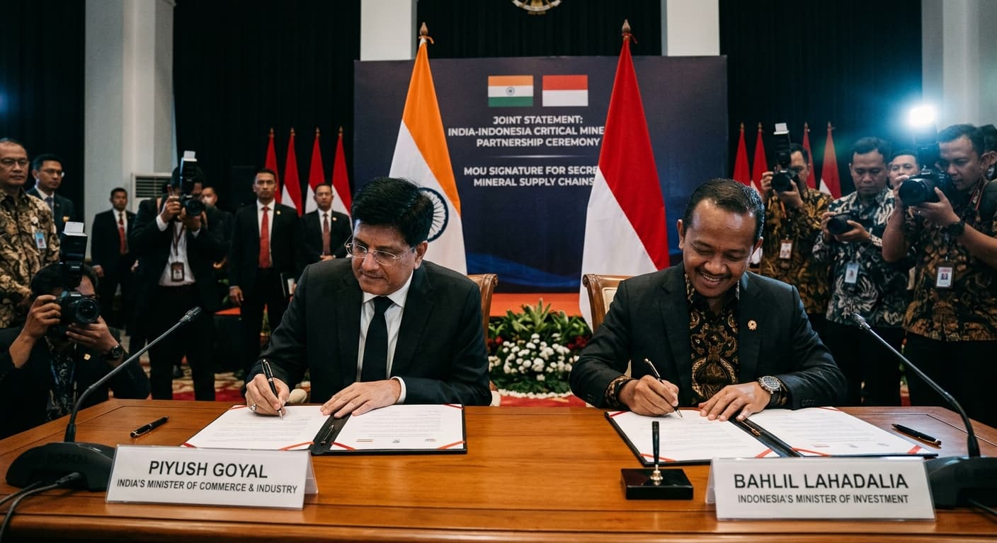 India, Indonesia Forge Critical Minerals Pact