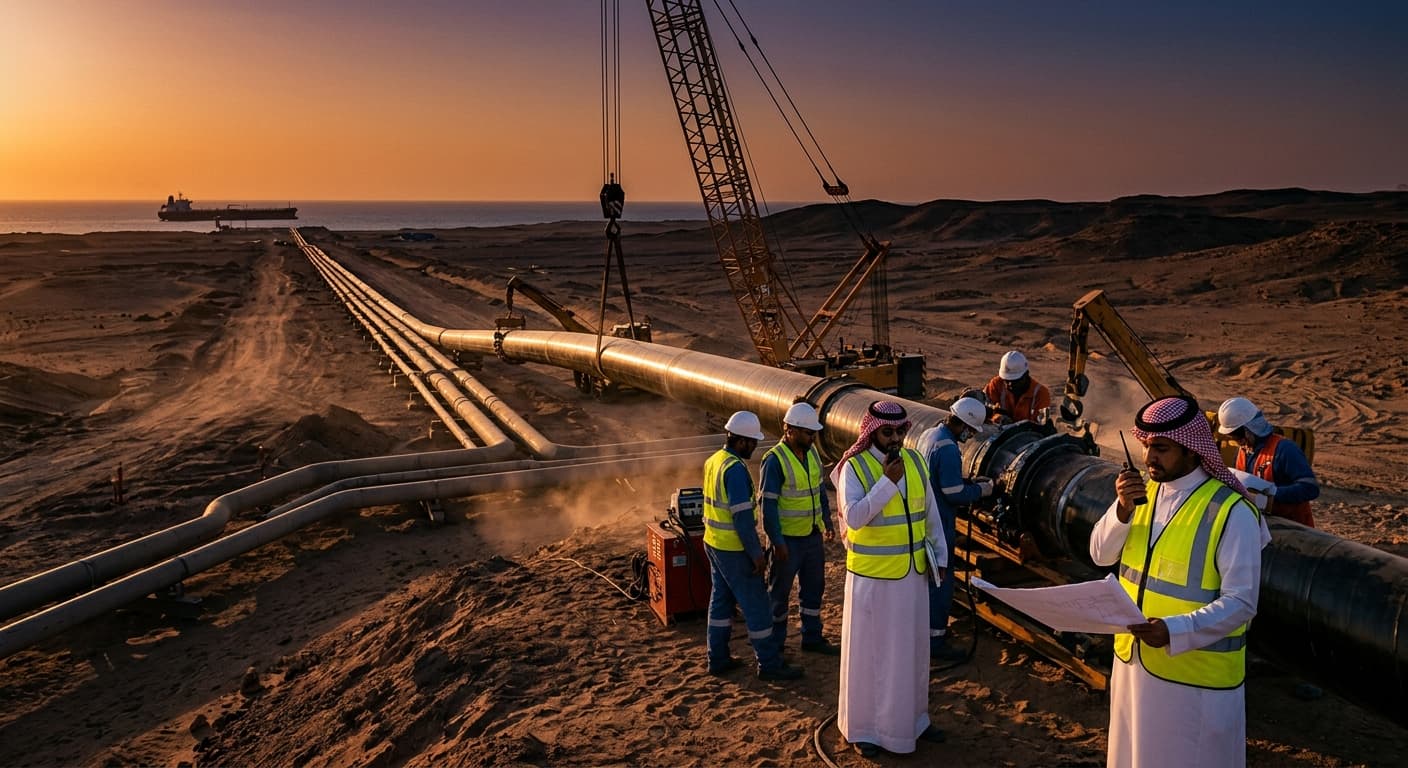 Saudi Arabia's Red Sea Pipeline Expansion