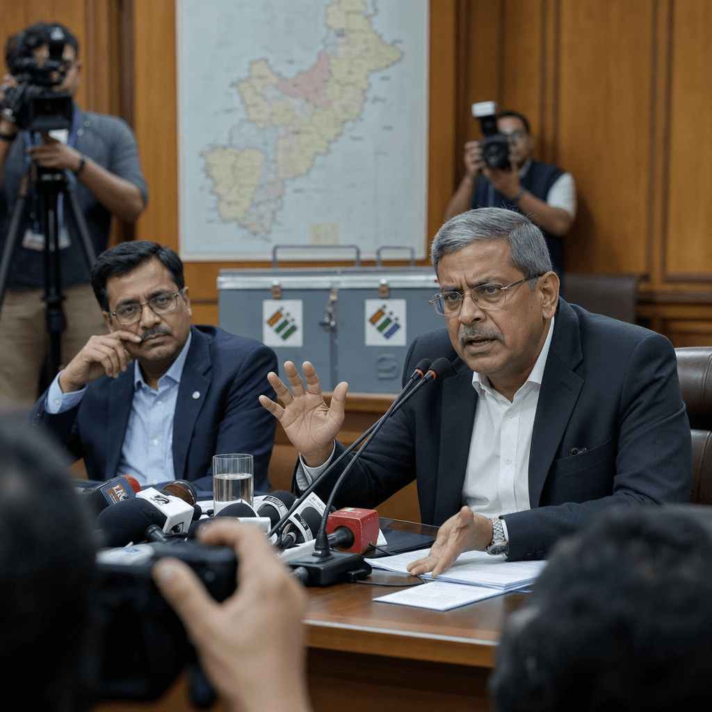 Bengal CEO Dismisses Mamata's Vote Rigging F疑