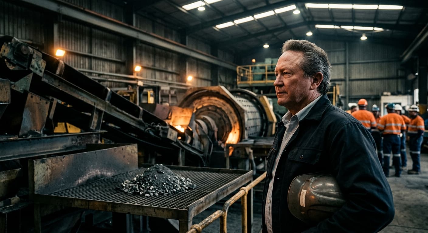 Forrest Bets A$190M on Tungsten Before US Ban