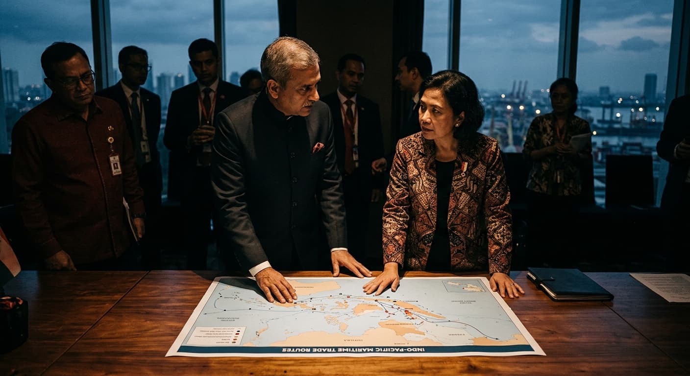 India-Indonesia Pact to Challenge China