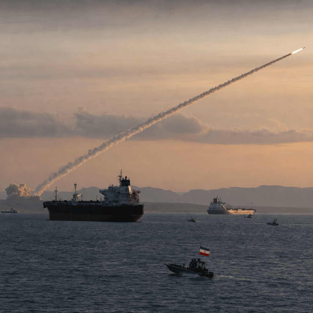 Iran's Missile Video Escalates Hormuz Tension