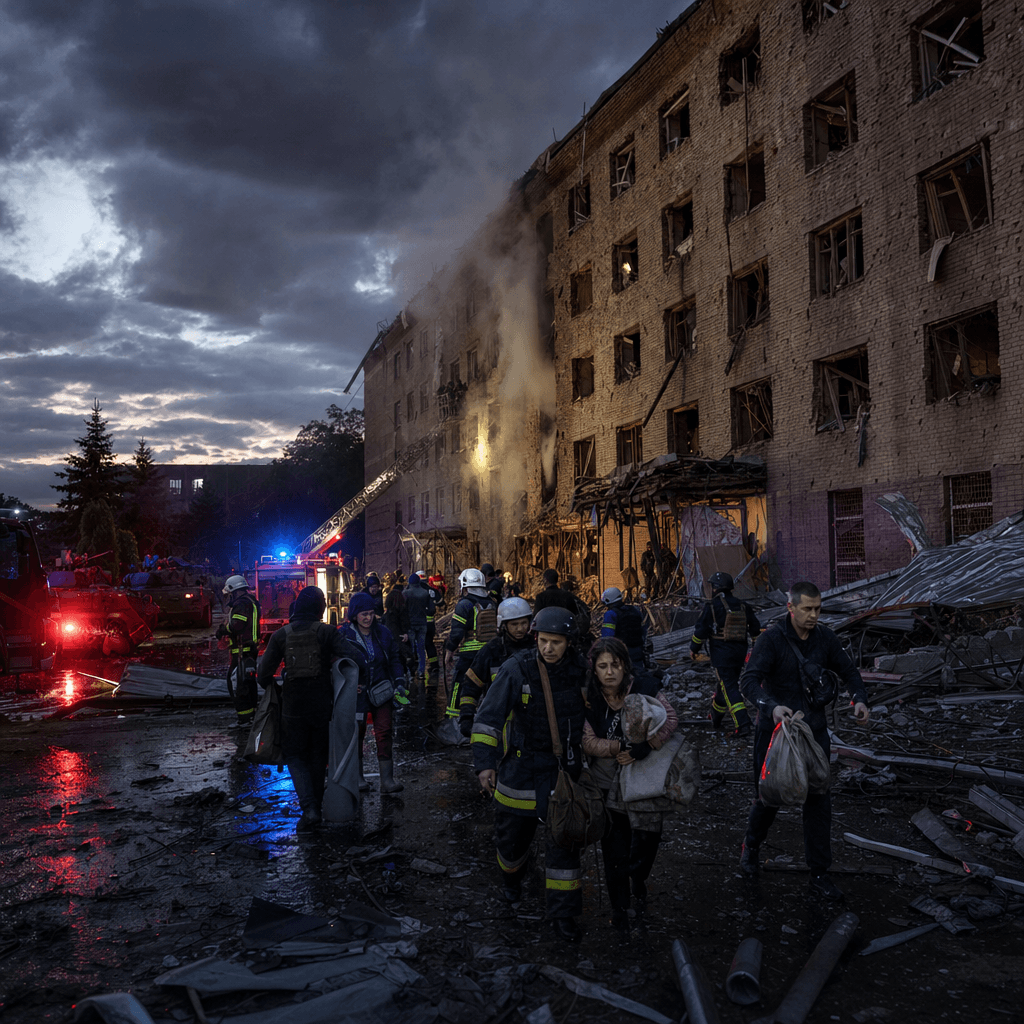 Luhansk Drone Strike Fuels Moscow's Retaliate