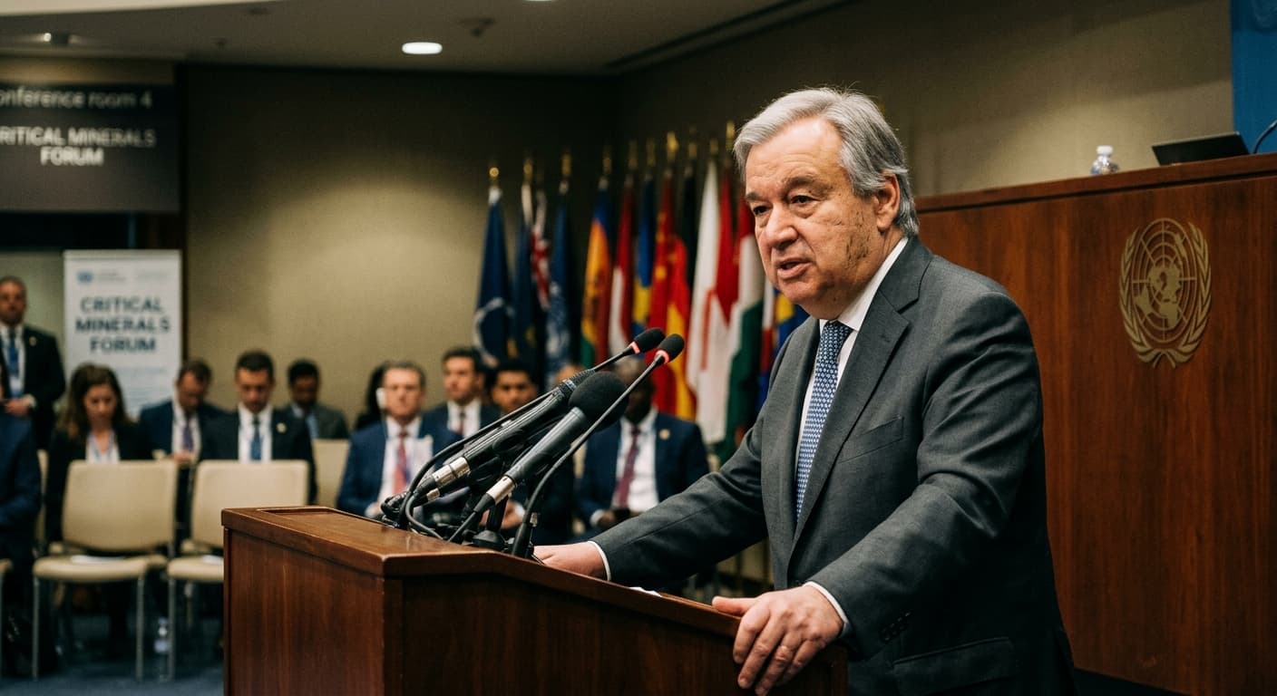 UN Minerals Plea Challenges US and China