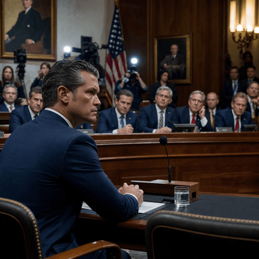 Hegseth's Congress Hearing on Iran War