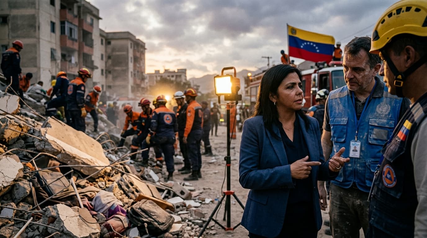 Venezuela Earthquake Fuels Rodríguez's Sanção