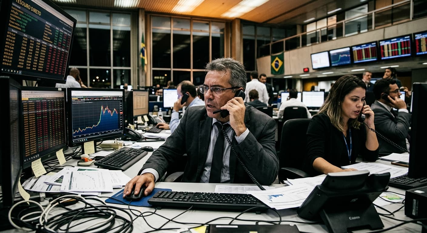 Brazil Treasury Intervenes in Bond Market