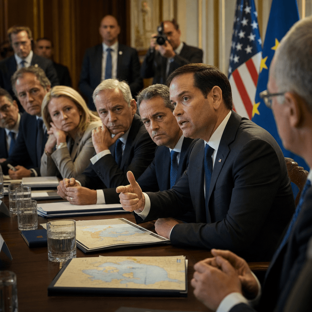 Rubio Calls for European Support on Iran