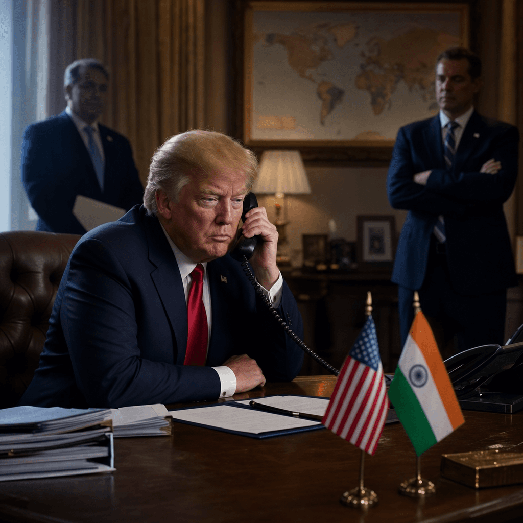 Trump’s Delhi Phone-In Signals Thaw