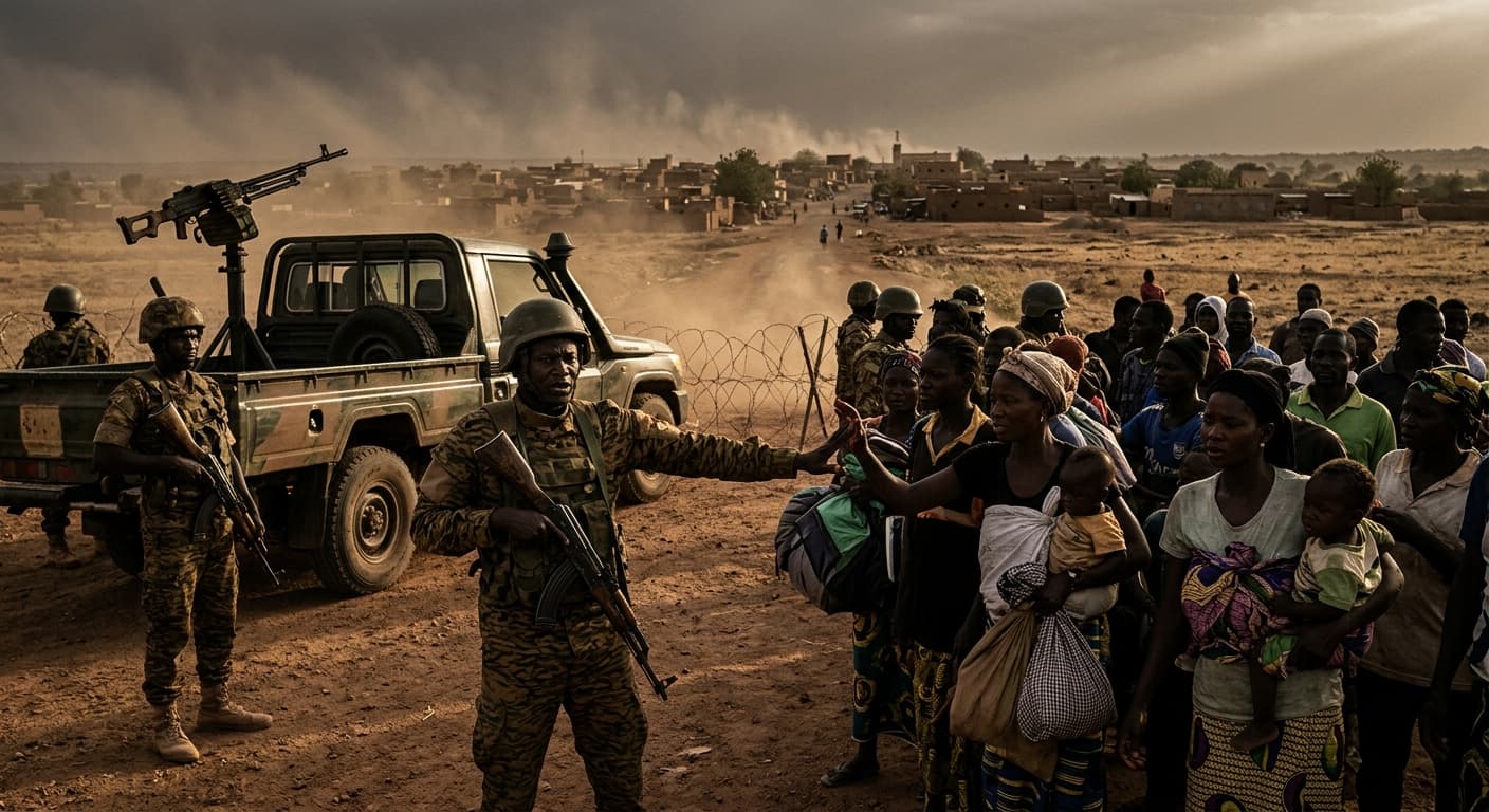 Burkina Faso's Army Blocks Civilians' Escape