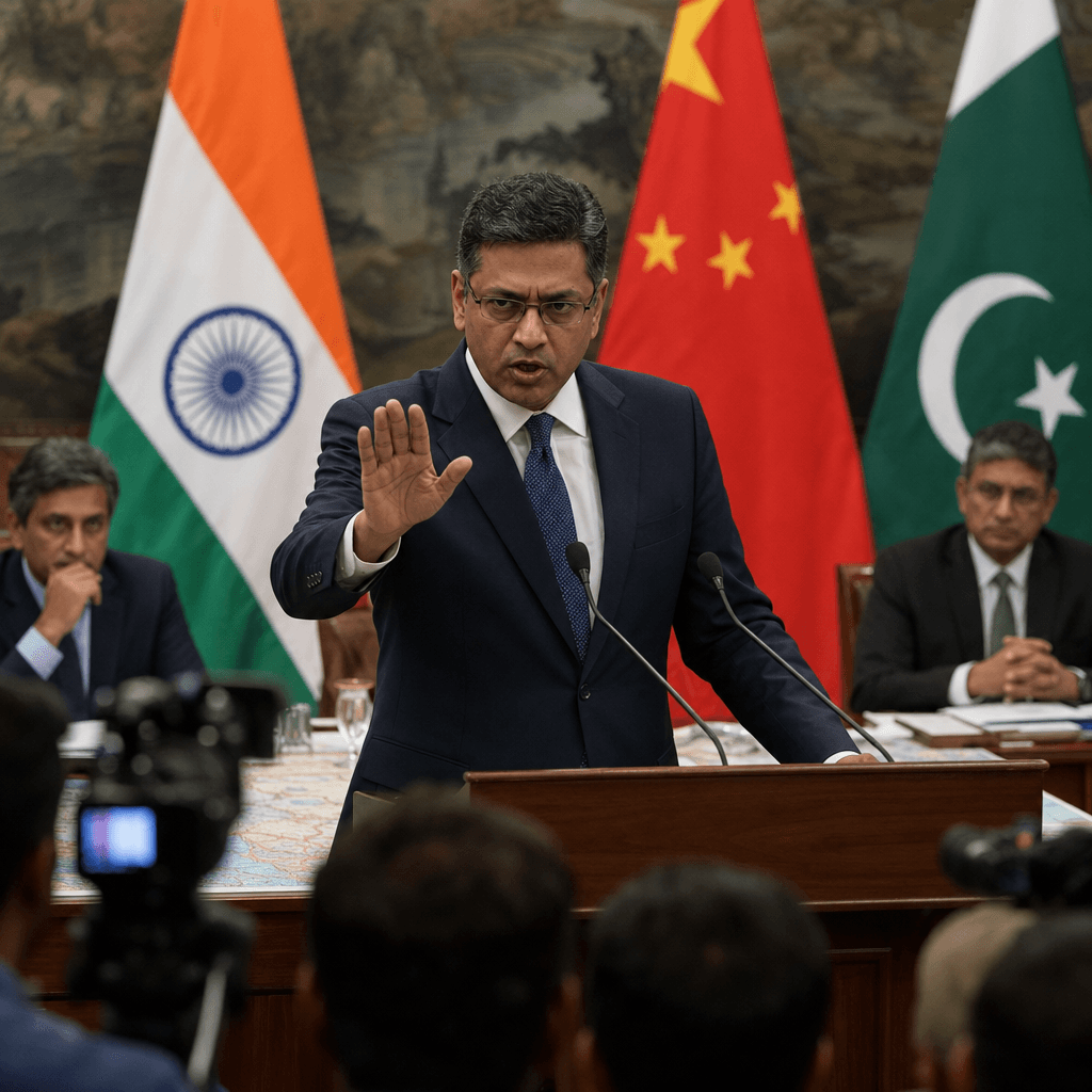 India Rejects China-Pakistan Kashmir Claims